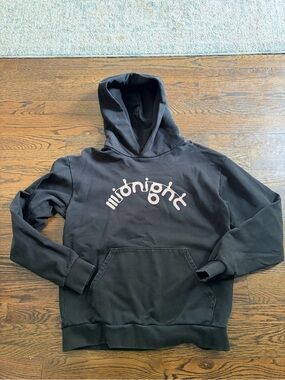 Midnight Studios Arc logo Graphic Hoodie RARE